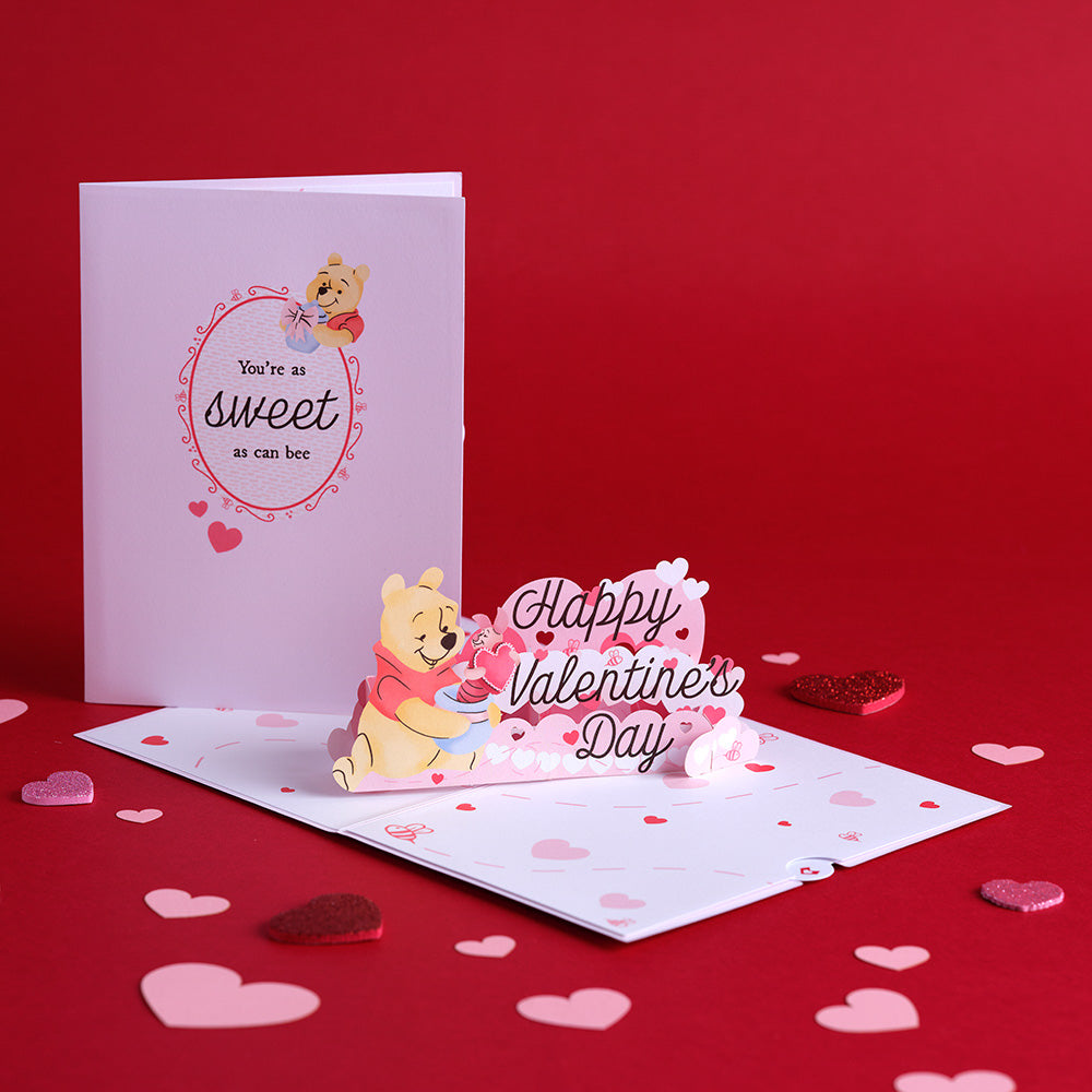 Disney's Winnie The Pooh Sweet as Can Bee Pop-Up Card