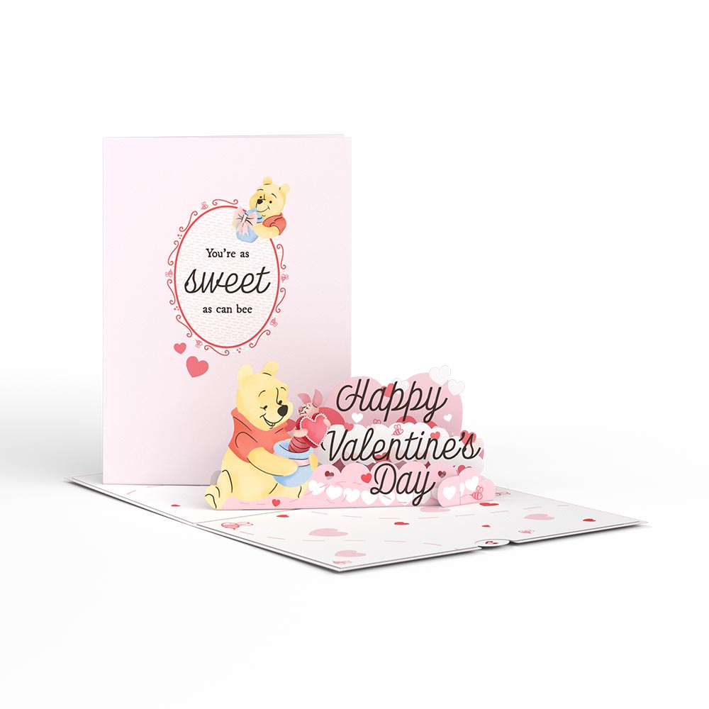 Disney's Winnie The Pooh Sweet as Can Bee Pop-Up Card