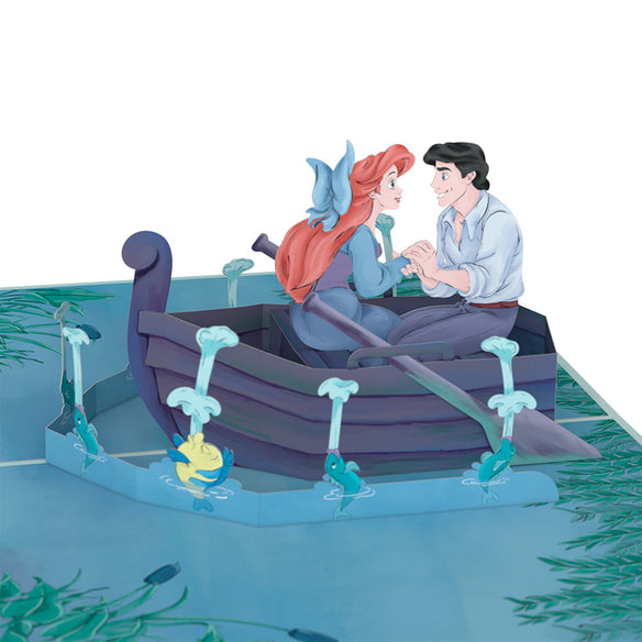 Disney's The Little Mermaid Ariel & Prince Eric Pop-Up Card