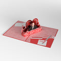The Office Kevin Valentine Pop-Up Card