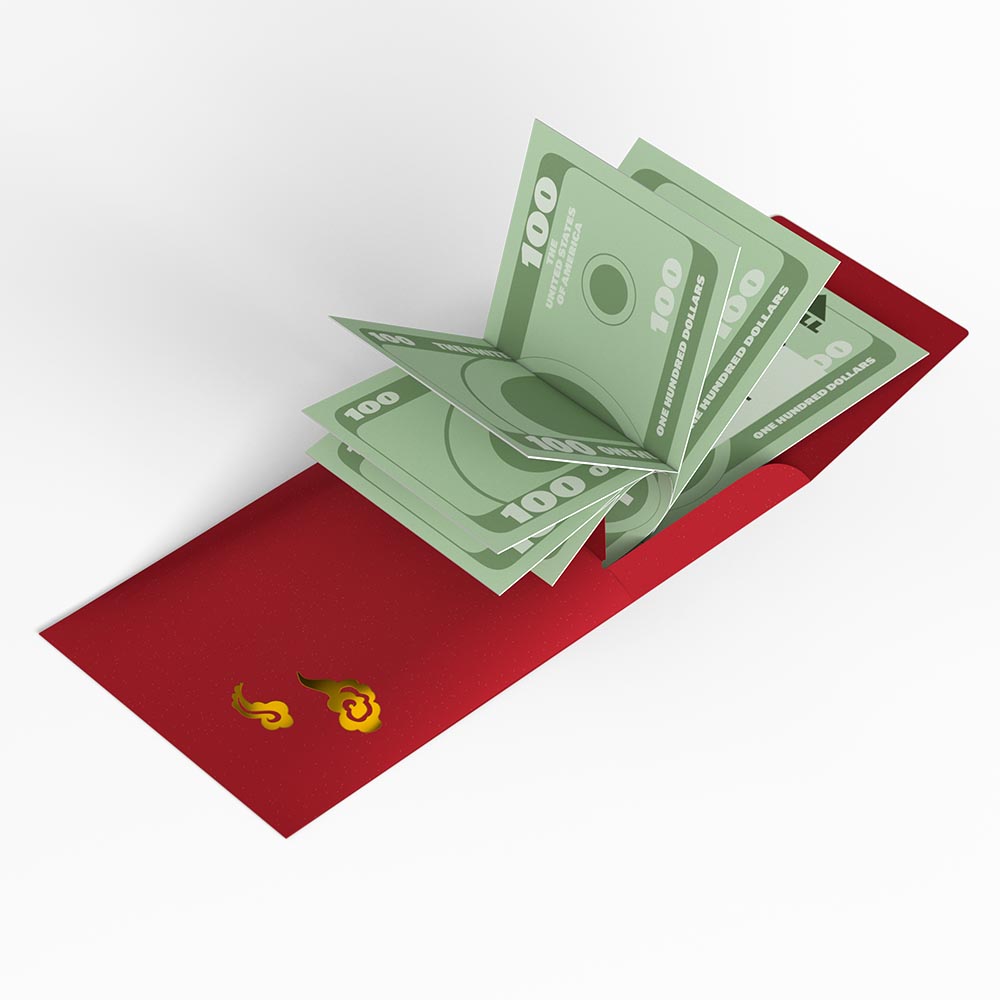 Year of the Dragon Lunar New Year Money Holder