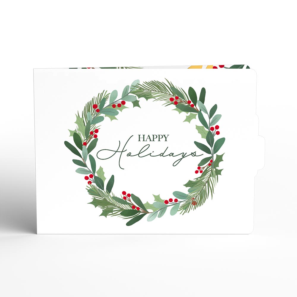 Happy Holidays Gift Card Holders 6-Pack