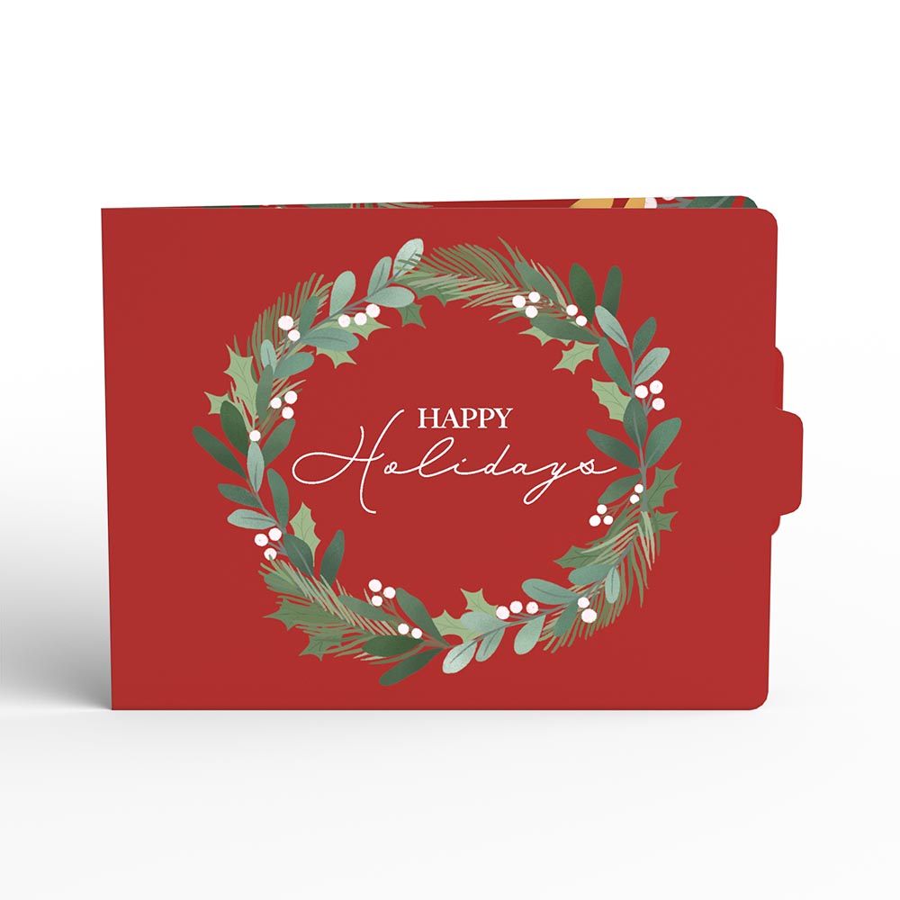Happy Holidays Gift Card Holders 6-Pack