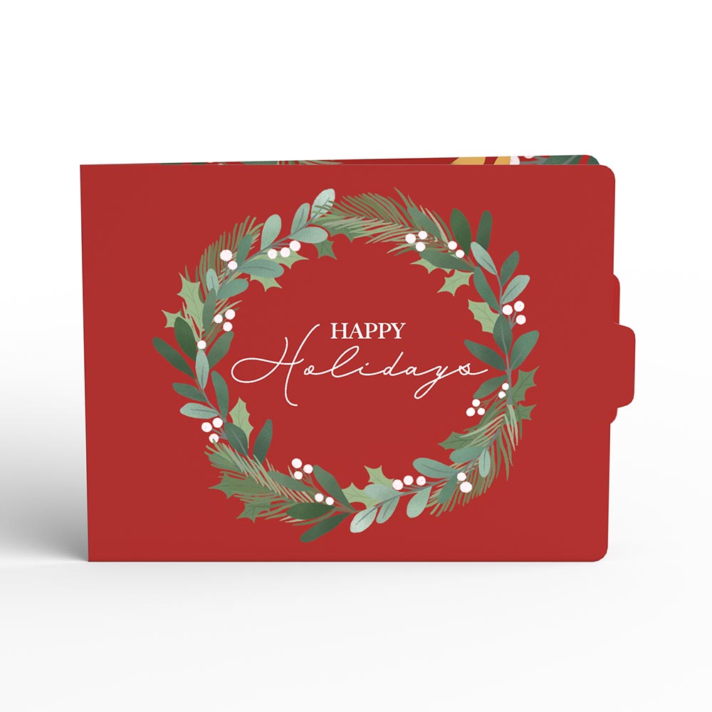 Happy Holidays Gift Card Holders 6-Pack