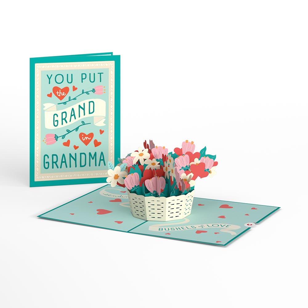 You Put the Grand in Grandma Pop-Up Card