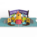 Birthday Party Animals 4-in-1 Nesting Card