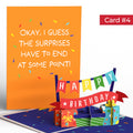 Happy Birthday Endless Surprises 4-in-1 Nesting Card