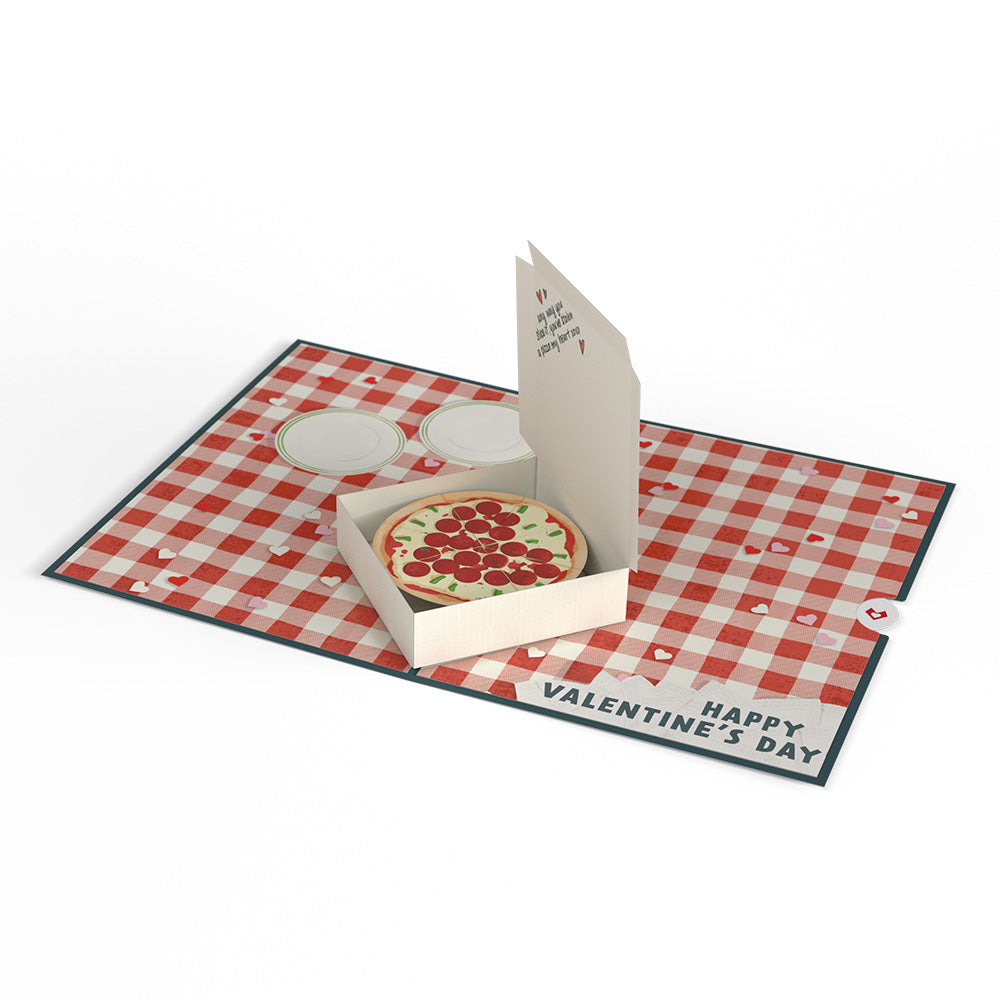 Pizza Valentine Pop-Up Card