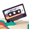 The Perfect Mixtape Pop-Up Card
