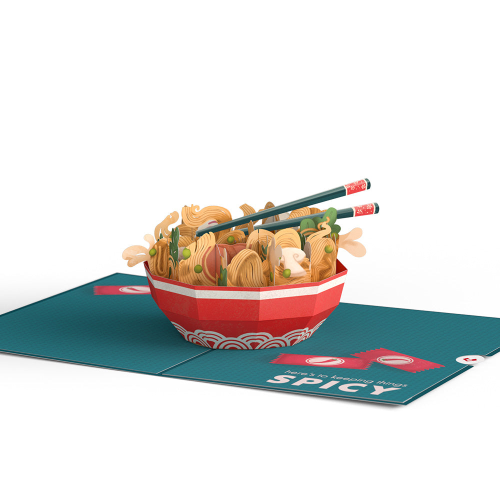 Send Noods Spicy Pop-Up Card