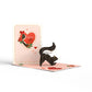 Stinking Love You Skunk Valentine Pop-Up Card