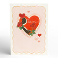 Stinking Love You Skunk Valentine Pop-Up Card