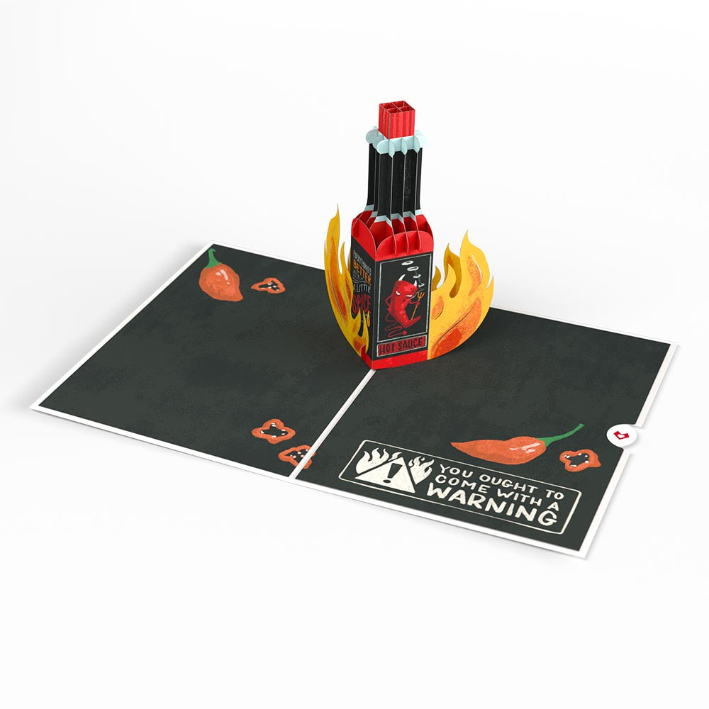 You’re So Hot - Hot Sauce Pop-Up Card