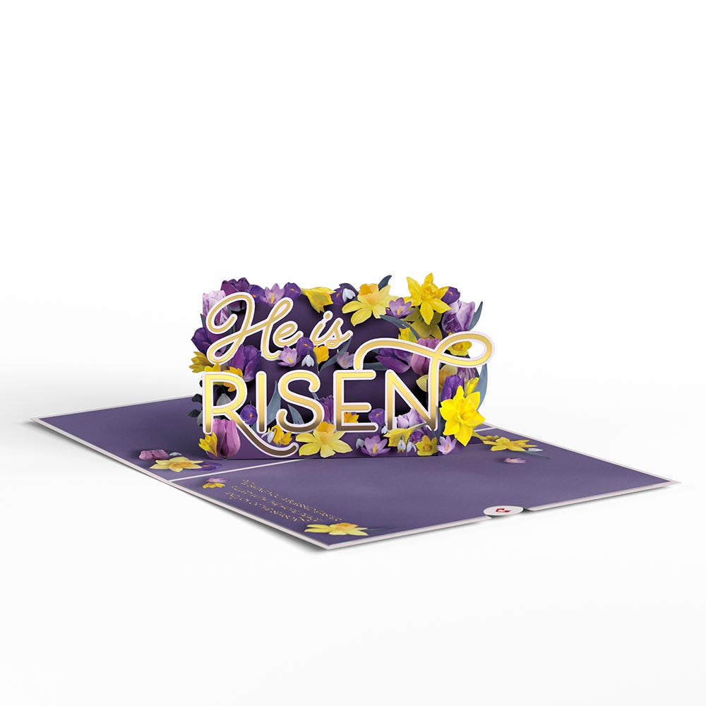 Easter He is Risen Pop-Up Card