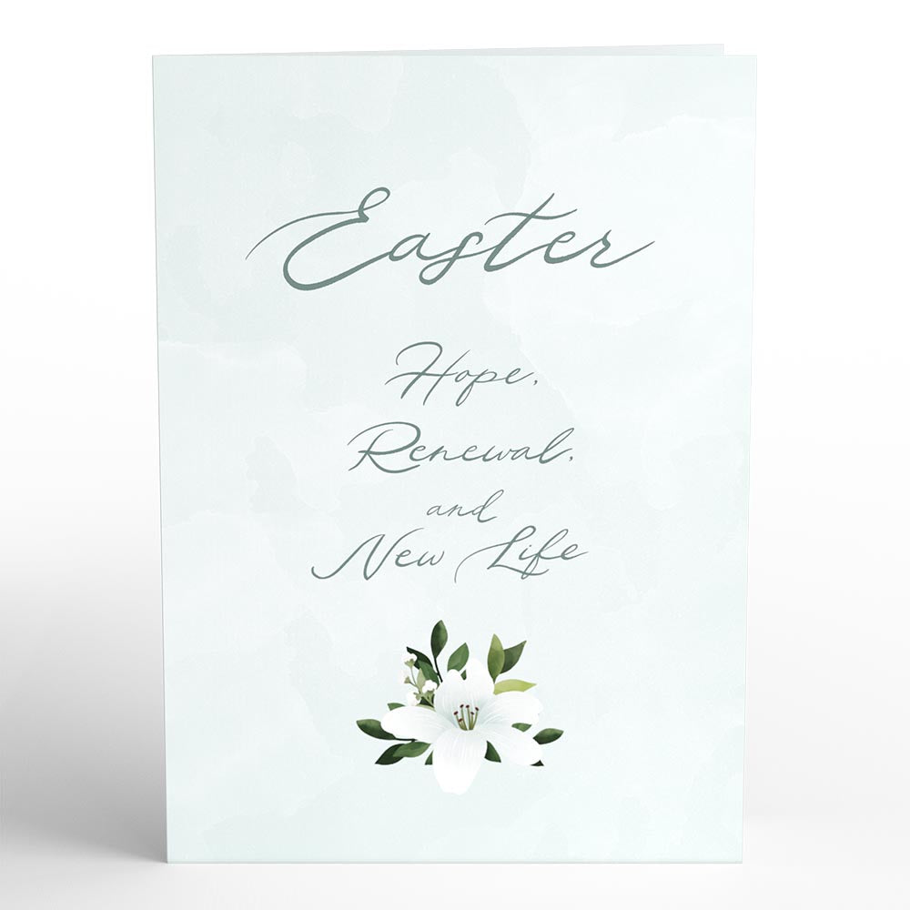 Joyous Easter Cross Pop-Up Card