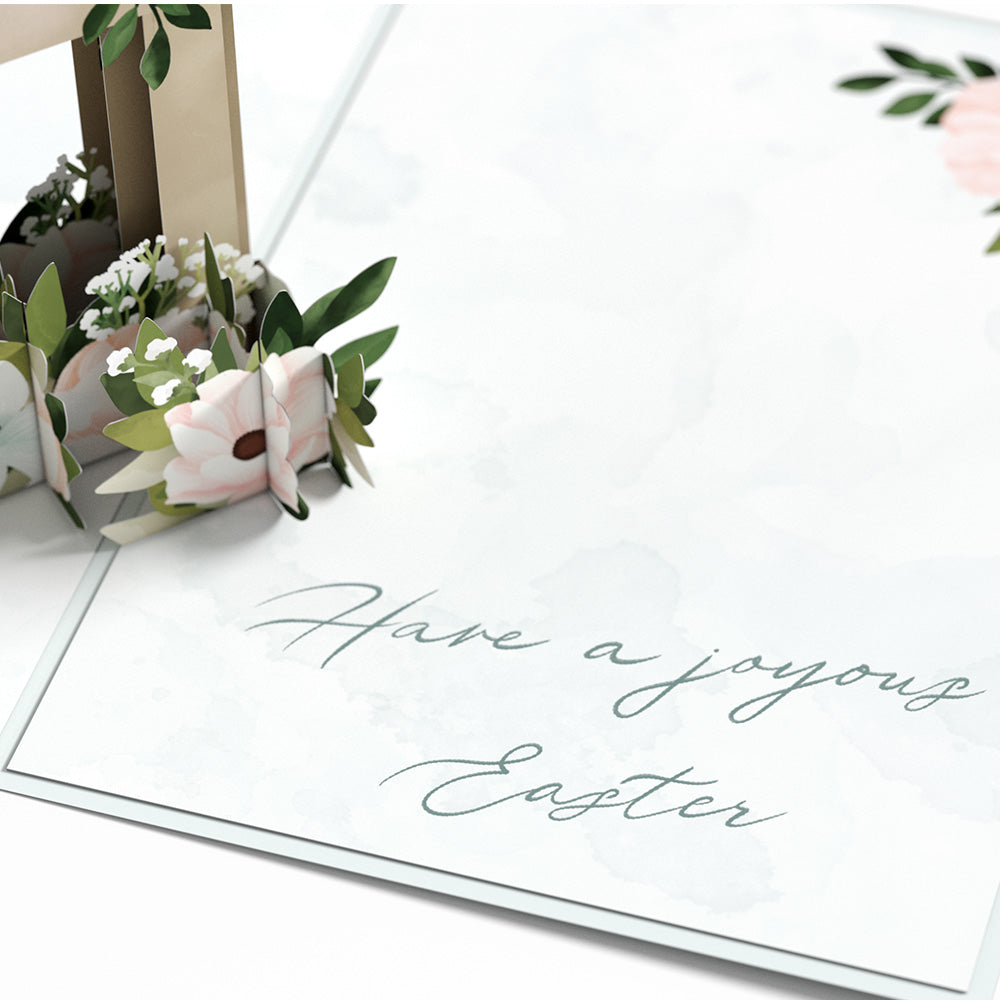 Joyous Easter Cross Pop-Up Card