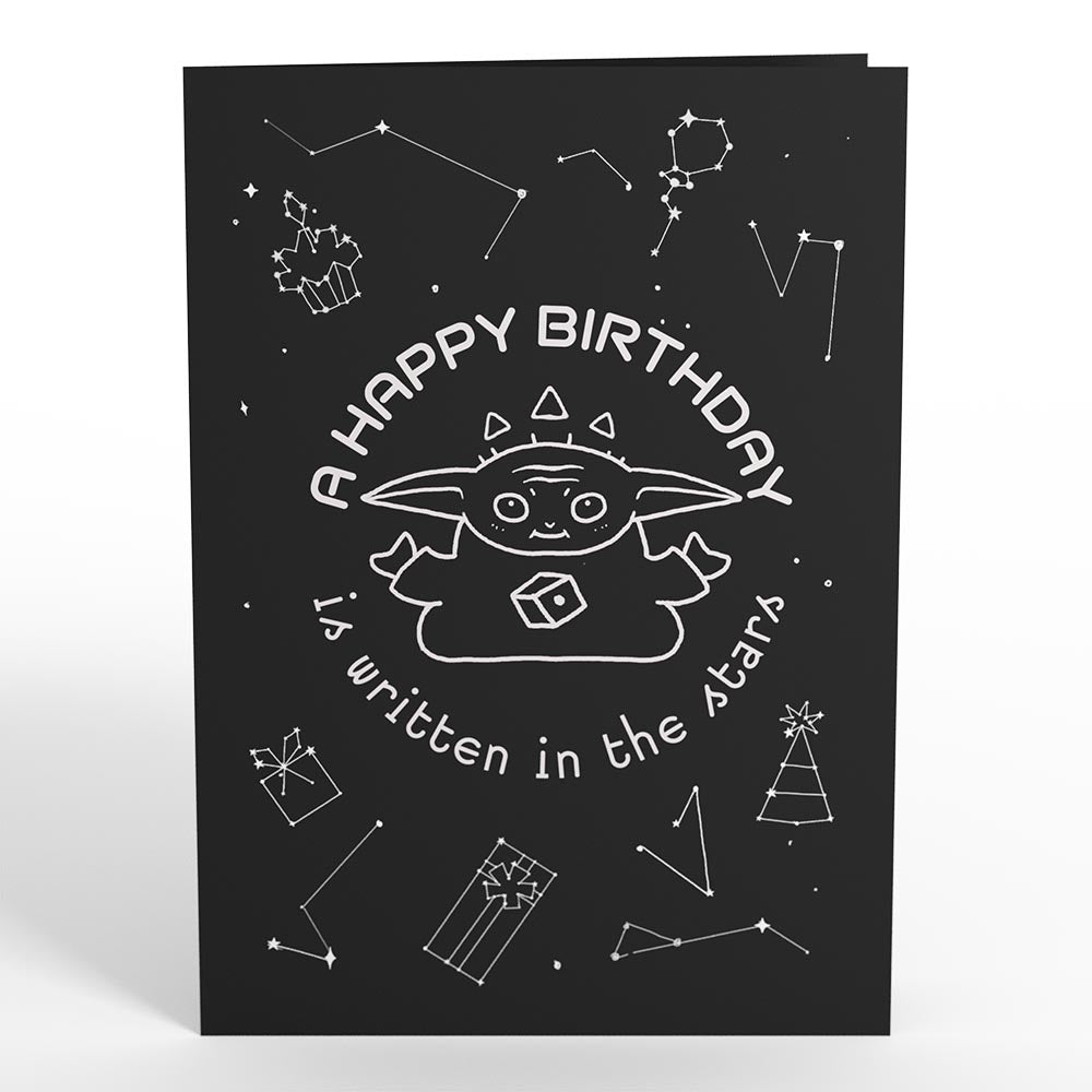 Star Wars™ The Mandalorian™ Grogu™ Mystic Birthday Pop-Up Card