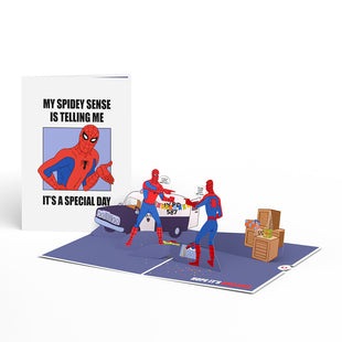 Marvel Spider-Man Spidey Sense Birthday Pop-Up Card greeting card -  Lovepop