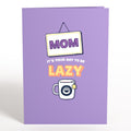 Minions Lazy Mother's Day Pop-Up Card