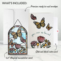 You Are So Loved Butterflies Suncatcher Card