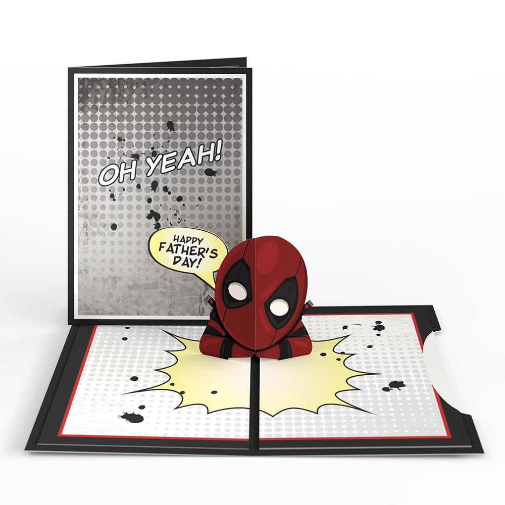 Marvel Deadpool Father's Day 4-in-1 Nesting Card