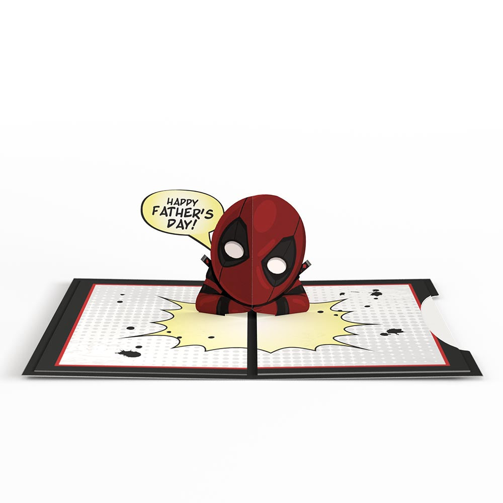 Marvel Deadpool Father's Day 4-in-1 Nesting Card