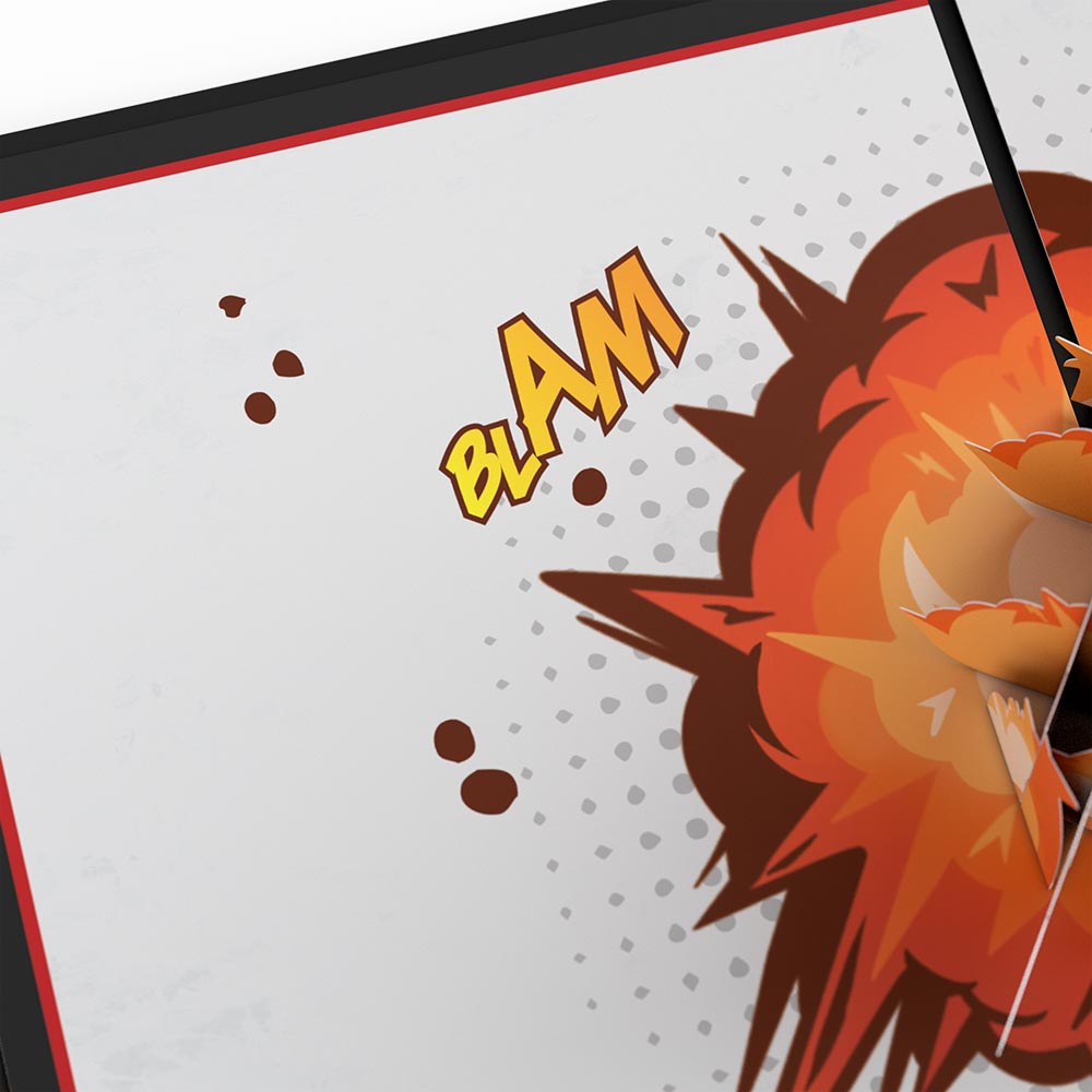 Marvel Deadpool Birthday 4-in-1 Nesting Card