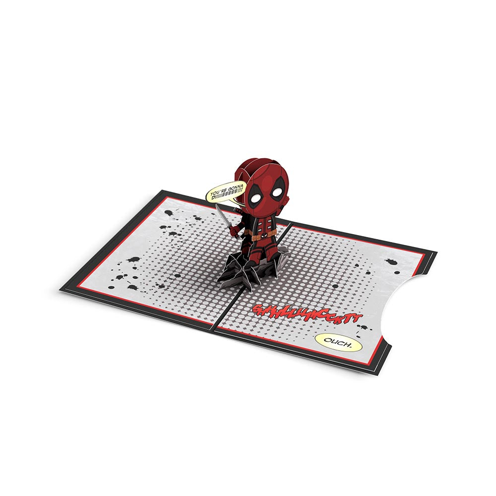 Marvel Deadpool Birthday 4-in-1 Nesting Card