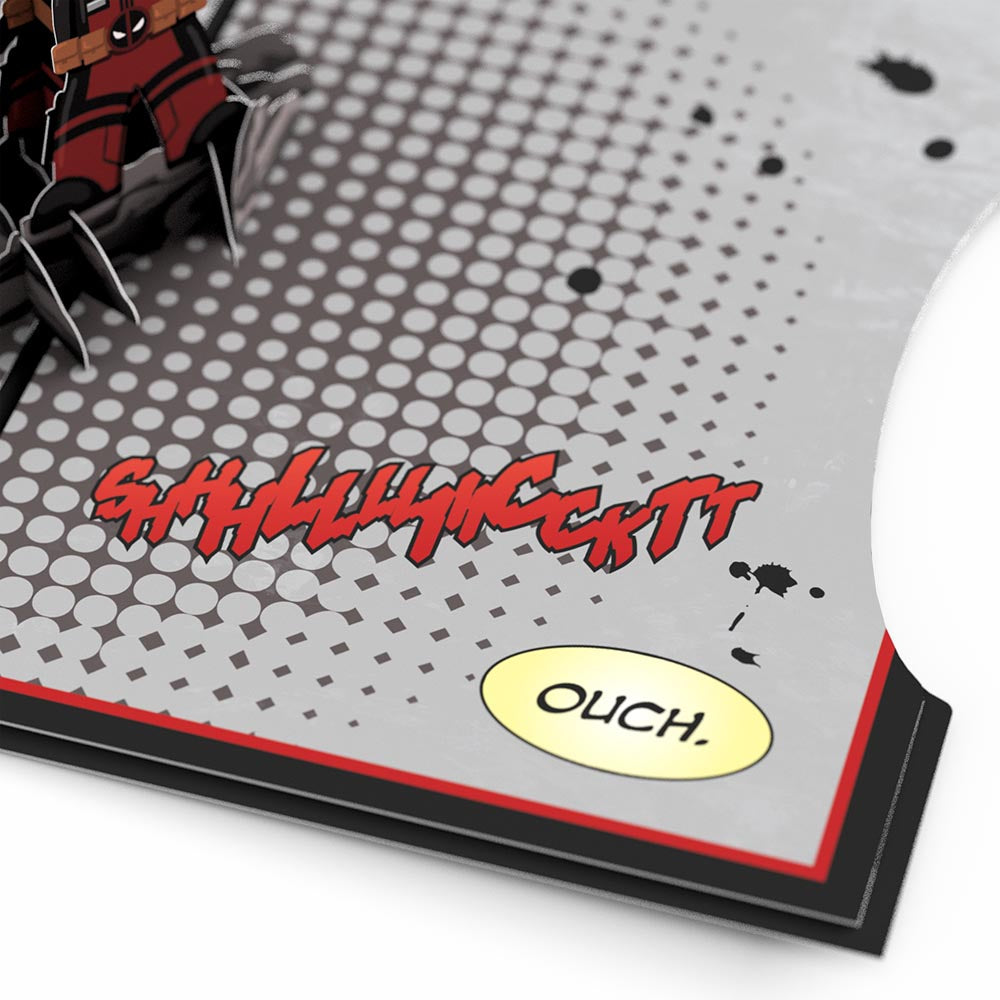 Marvel Deadpool Birthday 4-in-1 Nesting Card