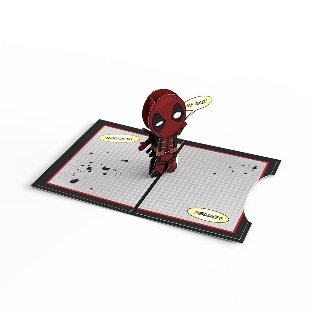 Marvel Deadpool Birthday 4-in-1 Nesting Card