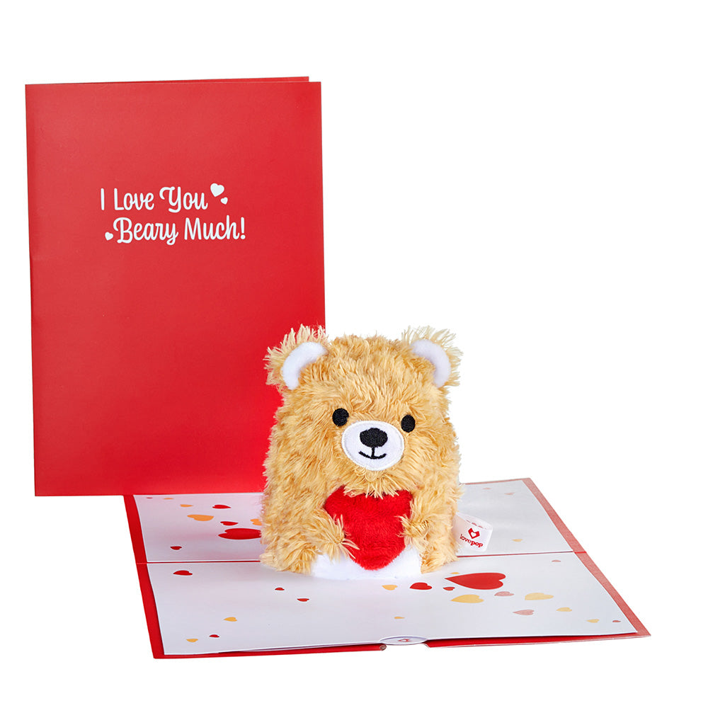 'You're The Beary Best' Plushpop Card