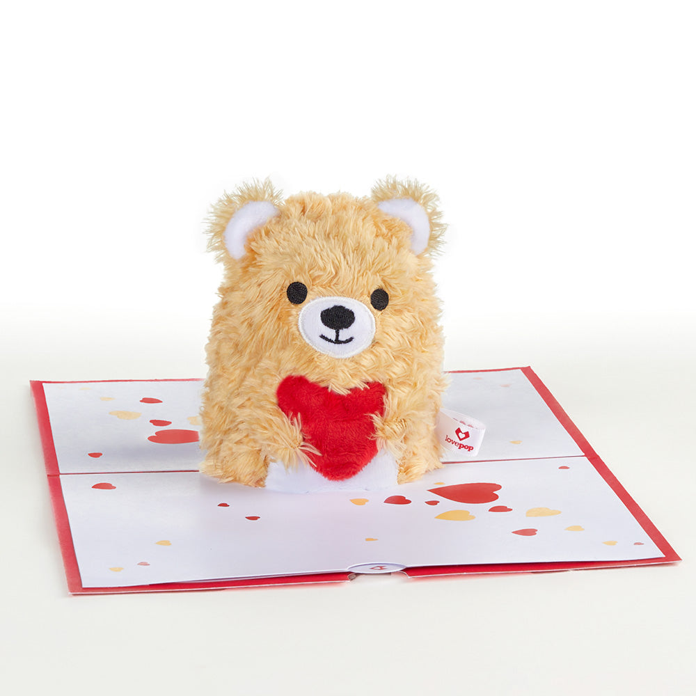 'You're The Beary Best' Plushpop Card