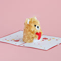 'You're The Beary Best' Plushpop Card