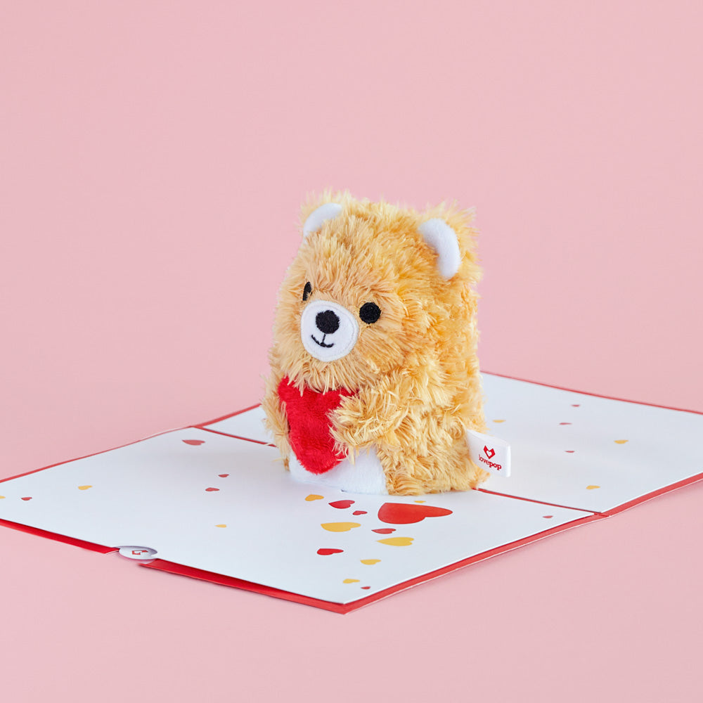 'You're The Beary Best' Plushpop Card