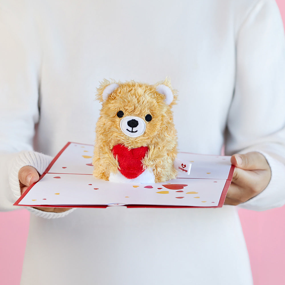 'You're The Beary Best' Plushpop Card