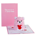 'You Make Me Beary Happy' Plushpop Card