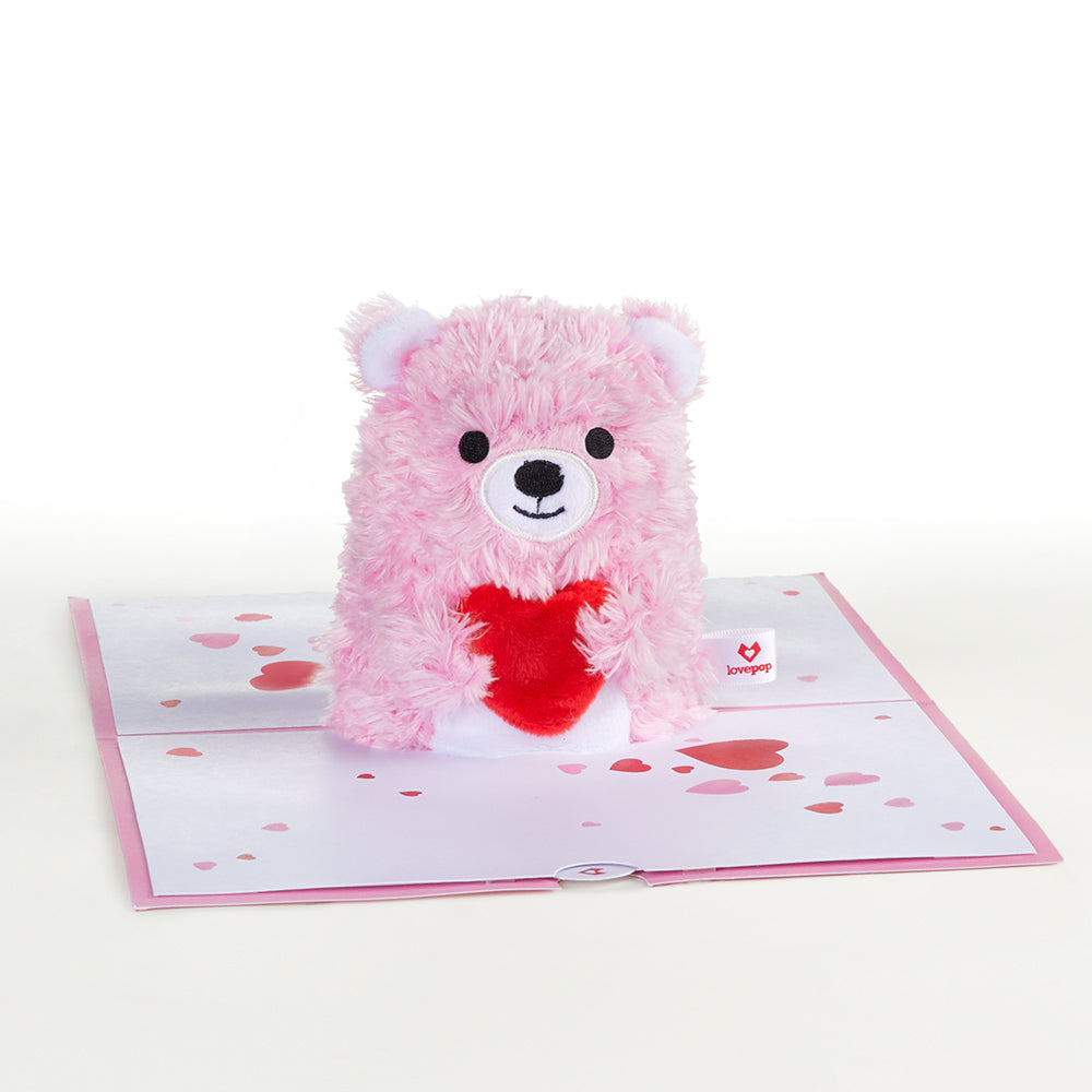 'You Make Me Beary Happy' Plushpop Card