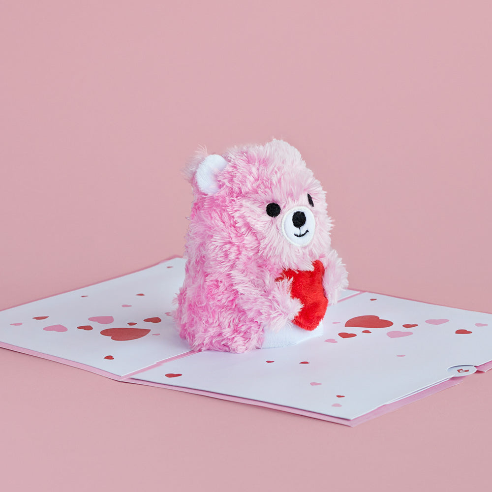 'You Make Me Beary Happy' Plushpop Card