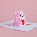 'You Make Me Beary Happy' Plushpop Card