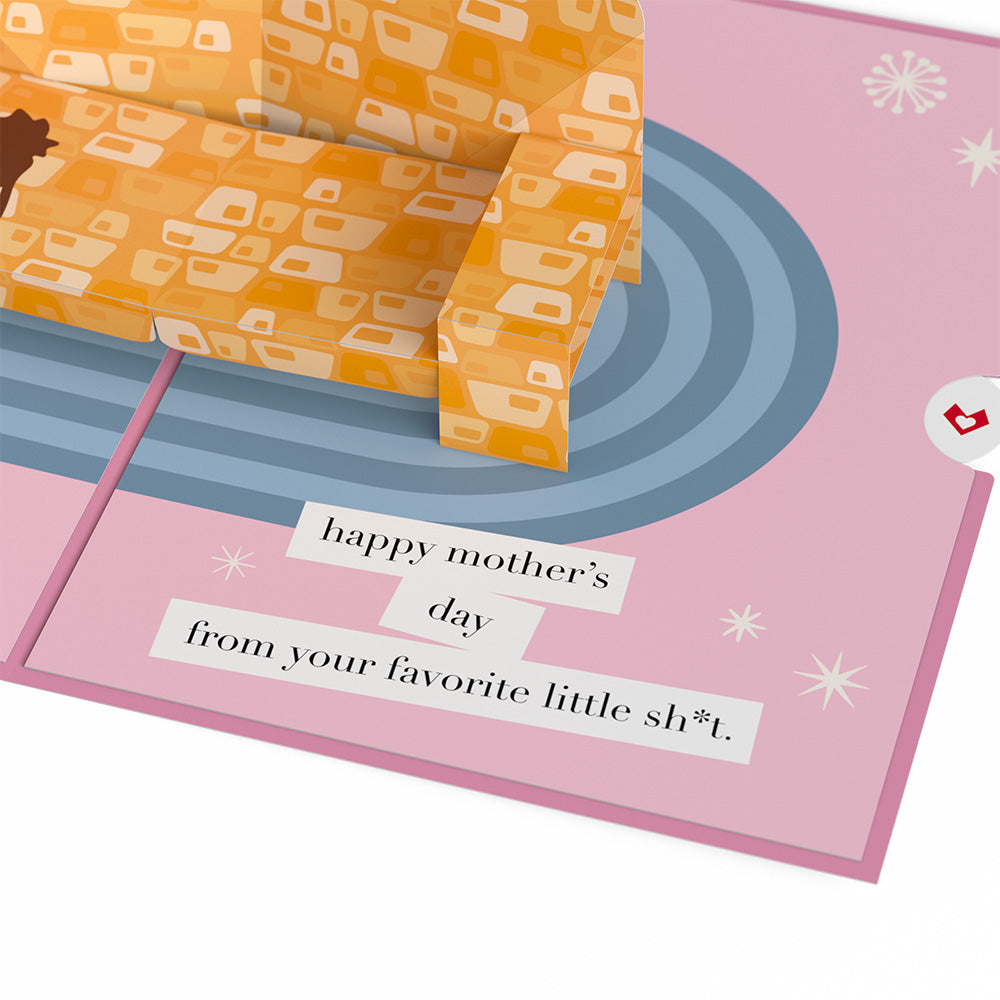 Happy Mother's Day From Your Favorite Little Sh*t Pop-Up Card