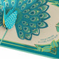 Art Deco Mother's Day Peacock Pop-Up Card