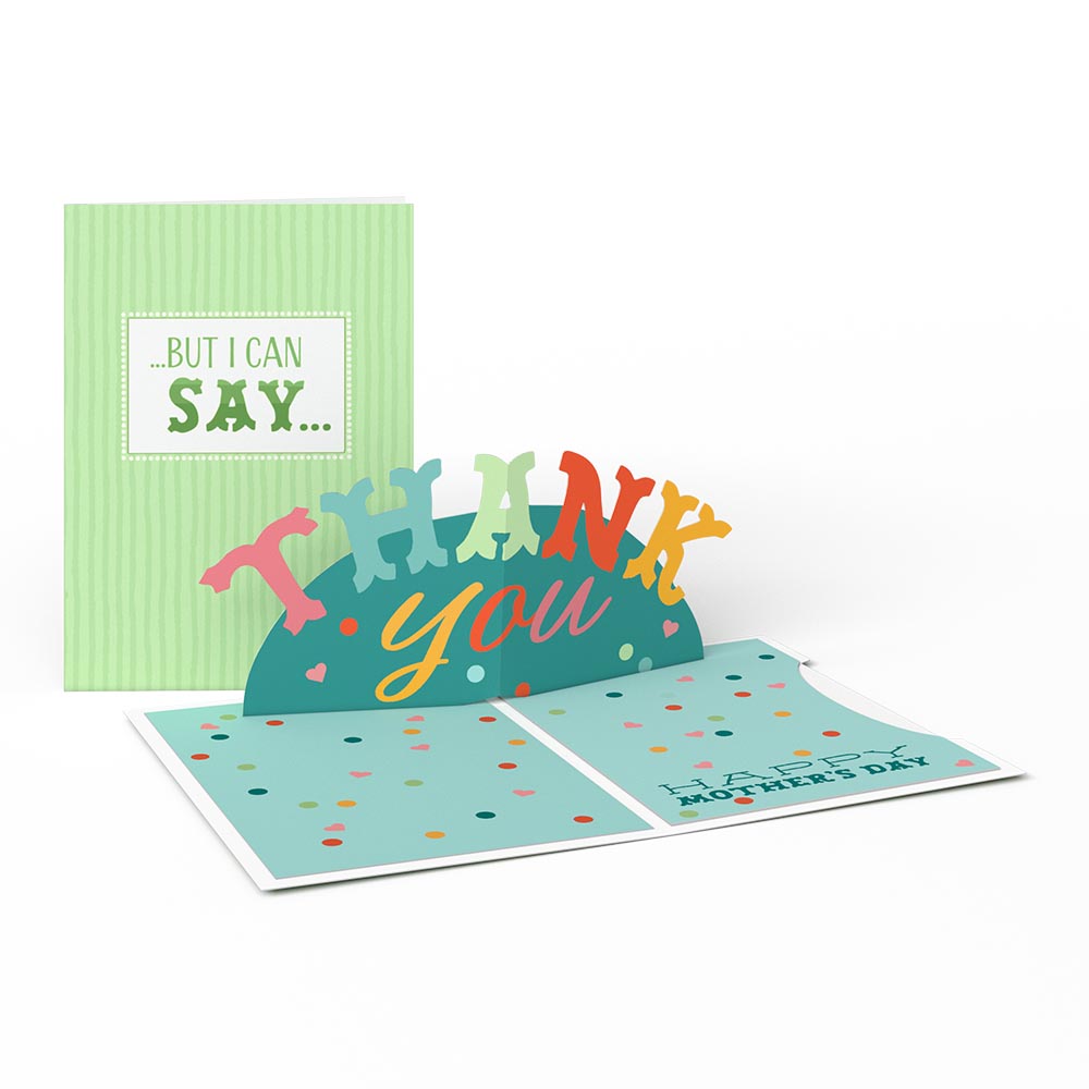 Mother's Day Thank You Nesting Card