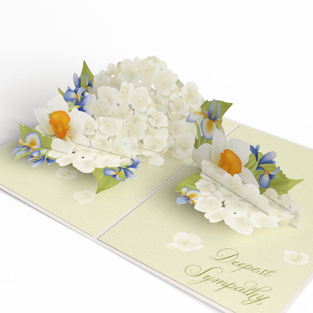 May You Find Peace and Comfort Sympathy Pop-Up Card
