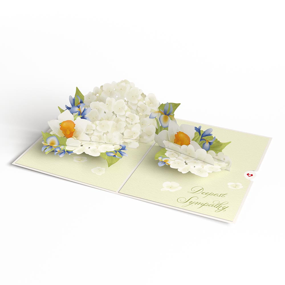 May You Find Peace and Comfort Sympathy Pop-Up Card