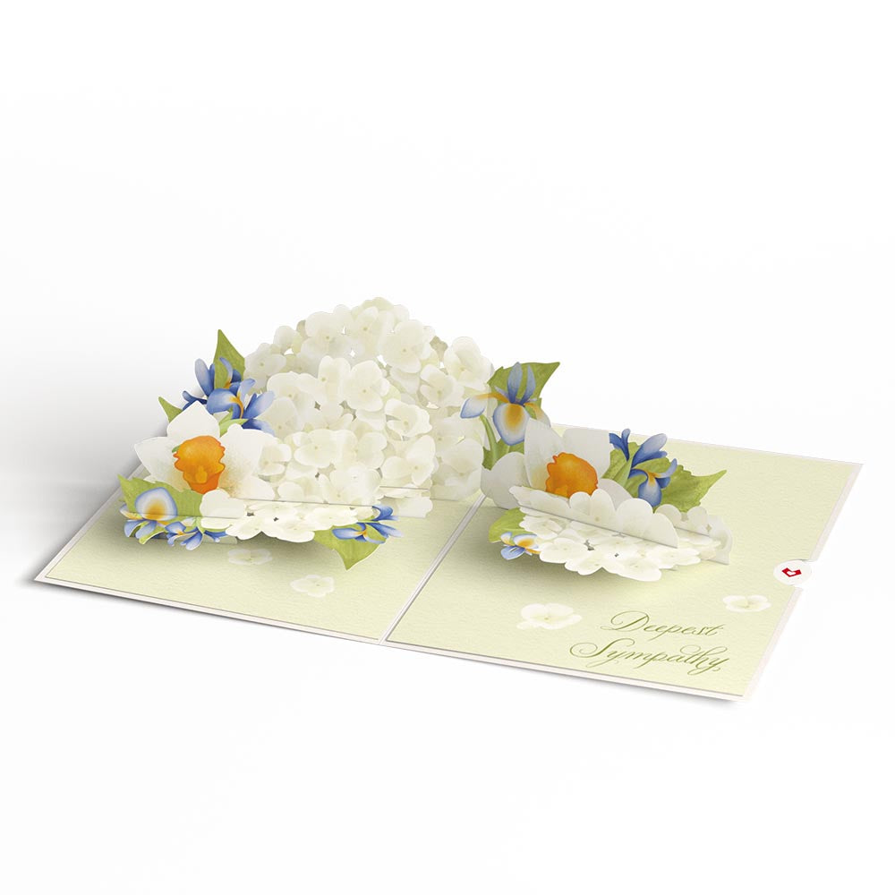 May You Find Peace and Comfort Sympathy Pop-Up Card