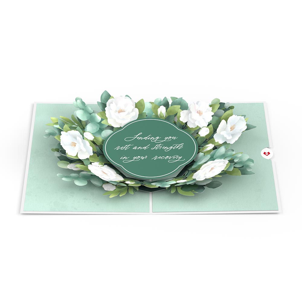 Sending You Rest And Strength Pop-Up Card