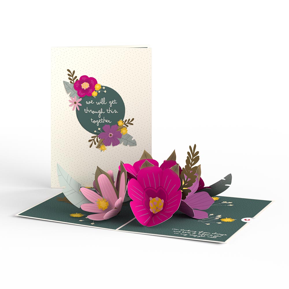 We’ll Get Through This Pop-Up Card & Bouquet Bundle