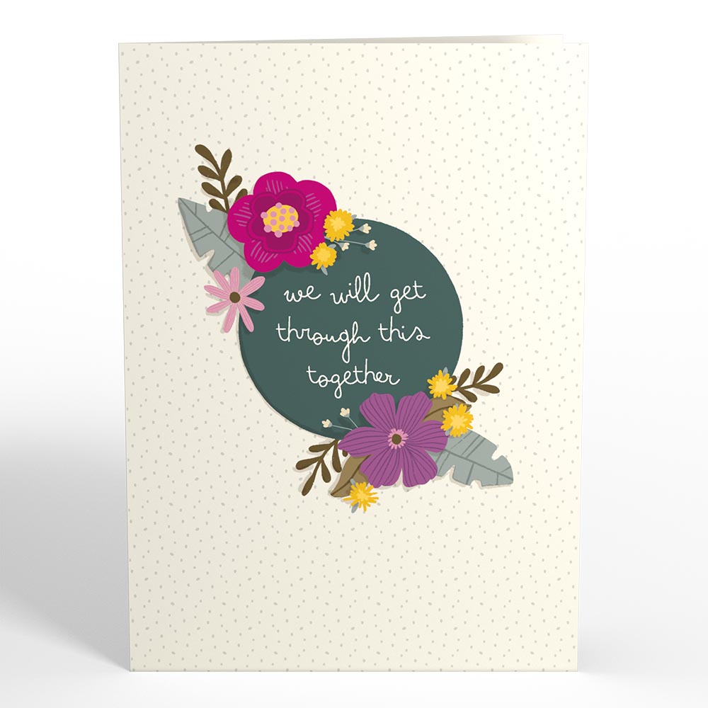 We’ll Get Through This Pop-Up Card & Bouquet Bundle