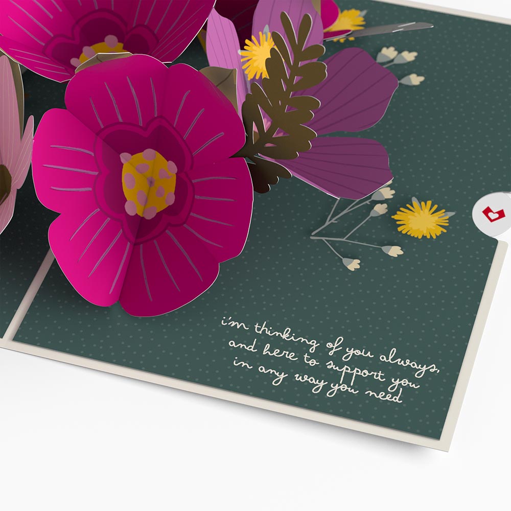 We’ll Get Through This Pop-Up Card & Bouquet Bundle