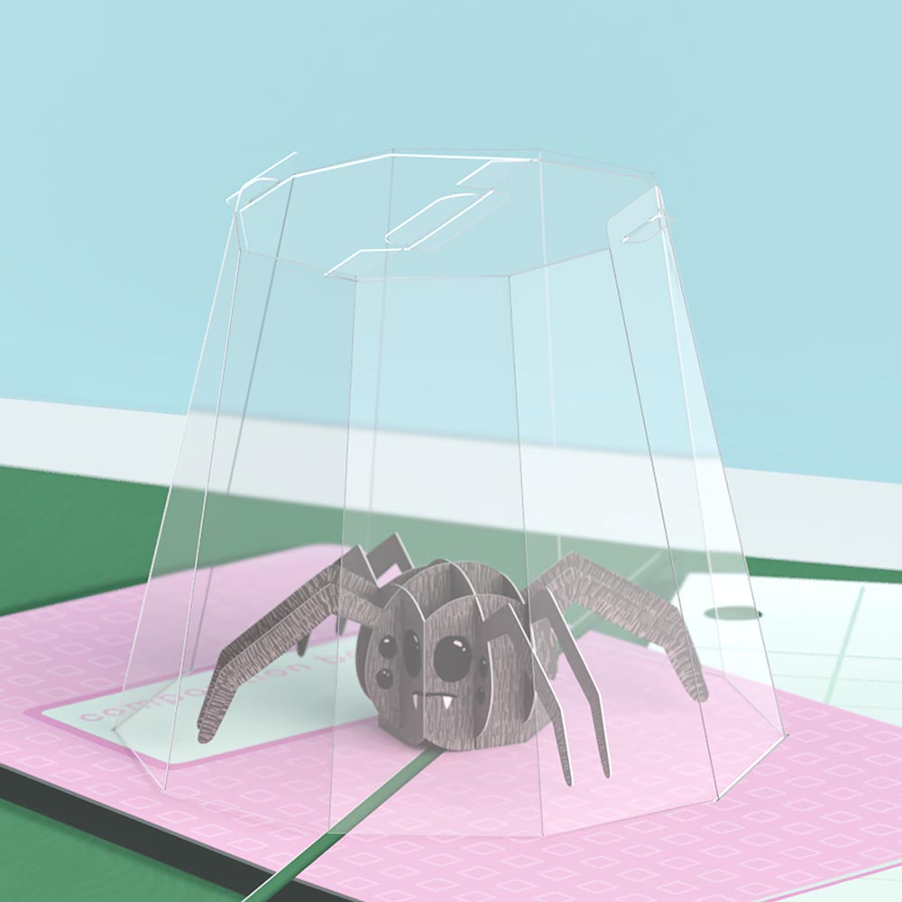 Father's Day Spider Hero Pop-Up Card